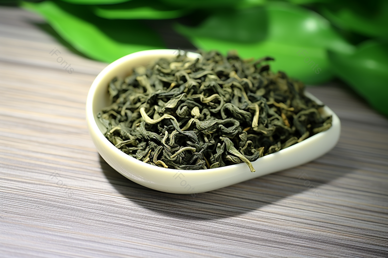 白色的茶杯里装着极品茶叶背景图,高清,摄影图,摄影图片,图片大全,摄影图免费下载